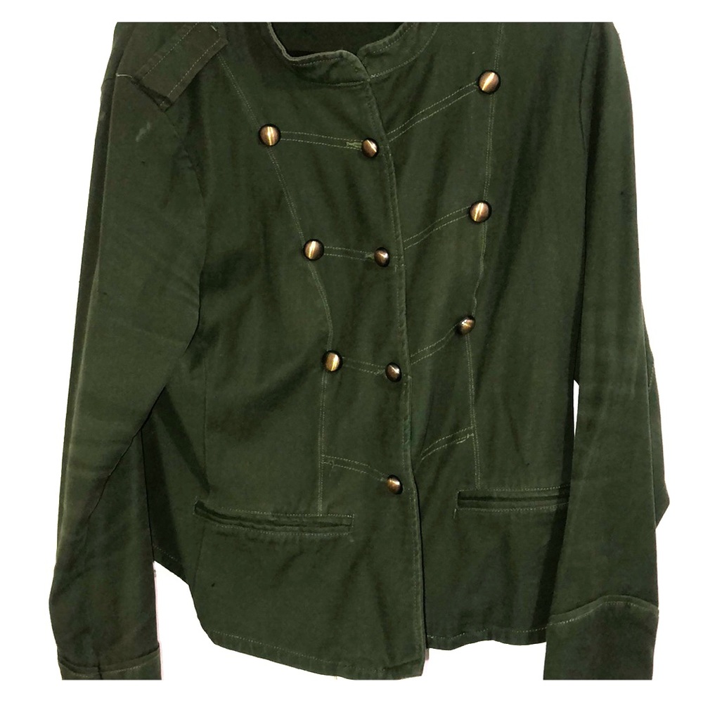 NYC green cute jacket